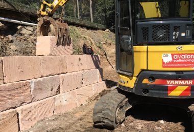 Avalon Earthworks land stabilisation northern beaches