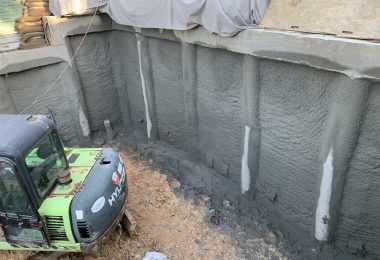 Avalon-Earthmoving-land stabilisation and foundations avalon